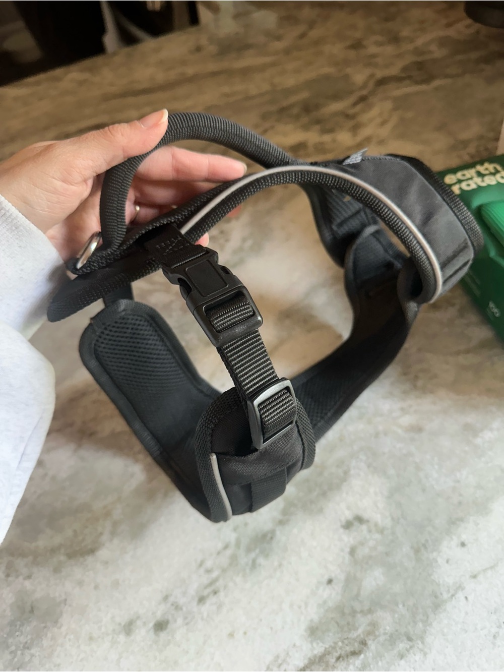 PetSafe Black Harness with Reflective Trim